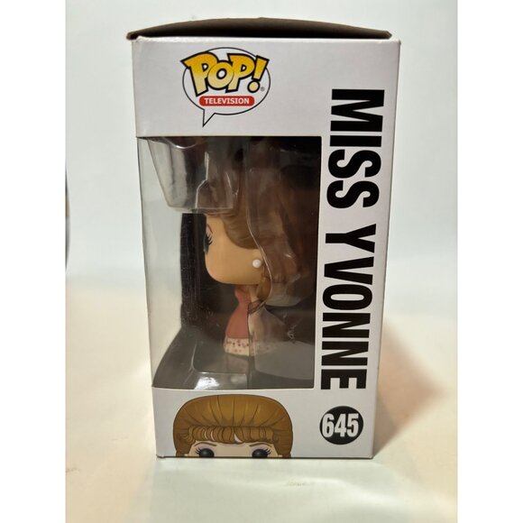 Funko Pop Television 645 Miss Yvonne Pee-Wee Herman Vinyl Figure Collectible in - Picture 7 of 8